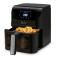 AIR FRYER  IZ-8236 (224342) AIRFRYER ΜΑΥΡΗ 1500W 4,5Lt ΜΕ ΠΑΡΑΘΥΡΟ